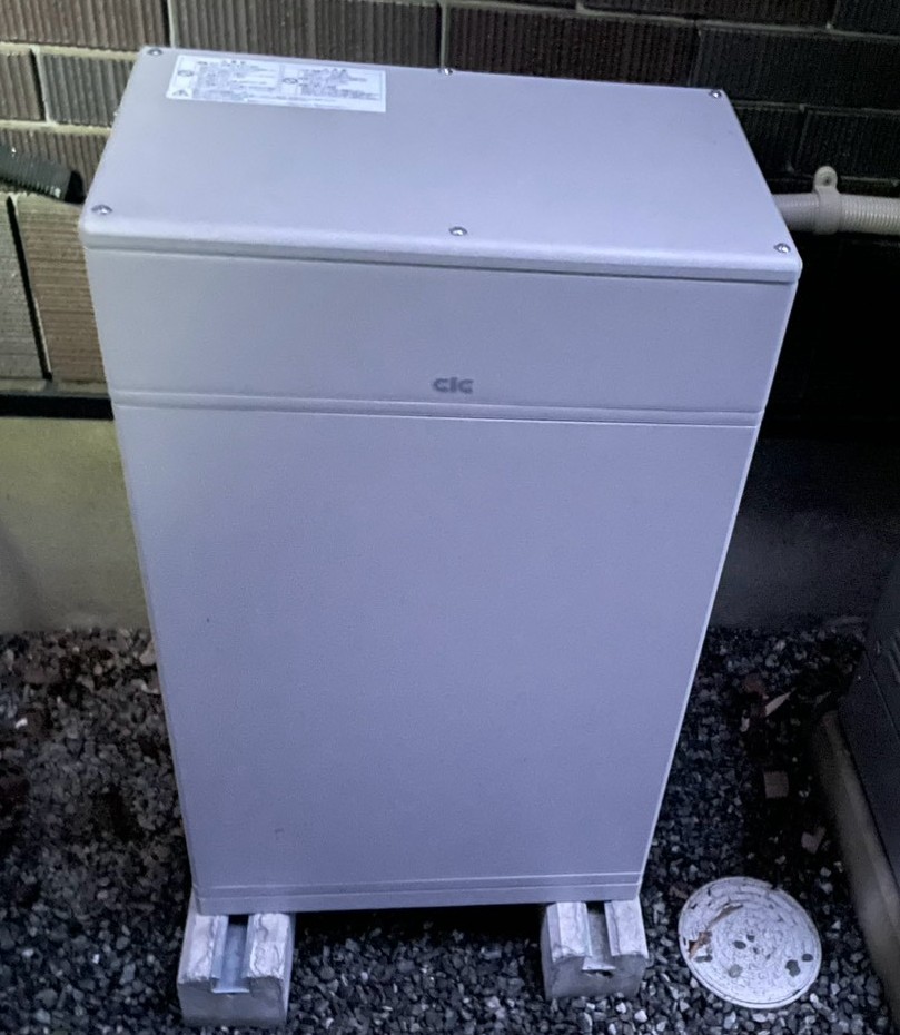 長州産業 蓄電池システム 9.8kWh(東京都八王子市)
